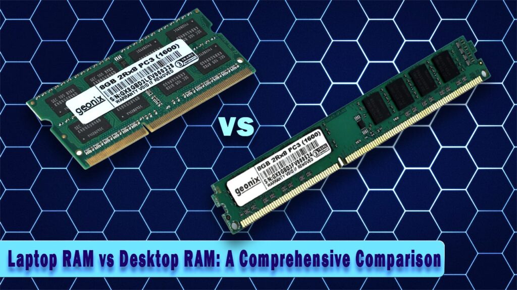 Laptop RAM vs. PC RAM